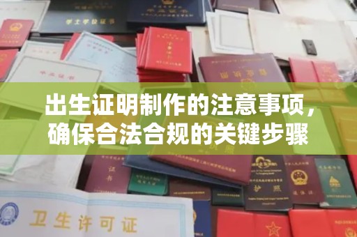 梁园出生证明制作的注意事项，确保合法合规的关键步骤