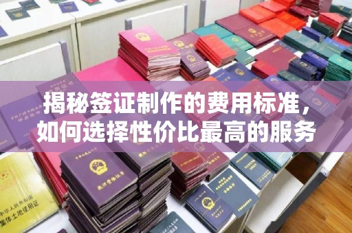 梁园揭秘签证制作的费用标准，如何选择性价比最高的服务？